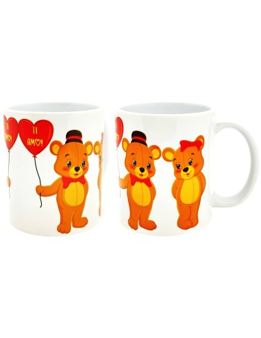 Tazza mug ceramica "Orsetti...