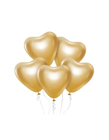 Palloncini in lattice cuore Platinum...