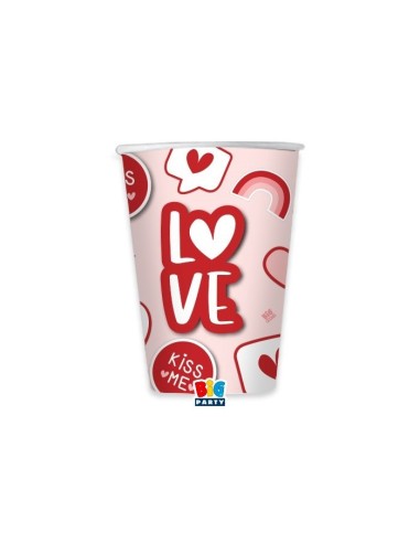Bicchieri carta Cc.200 - Love...