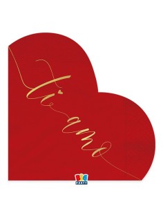 Tovaglioli carta cuore...