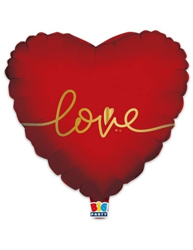 Palloncino mylar 18" Cm. 45 Cuore...