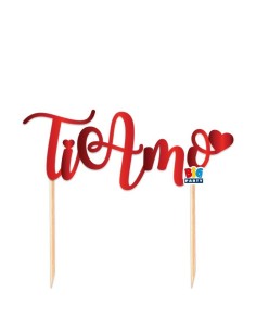 Cake topper Italic...