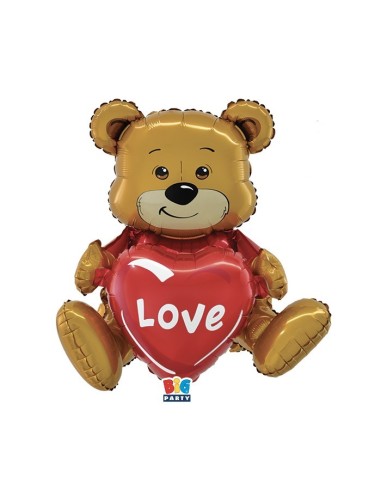 Palloncino mylar 3D Orsetto Teddy...