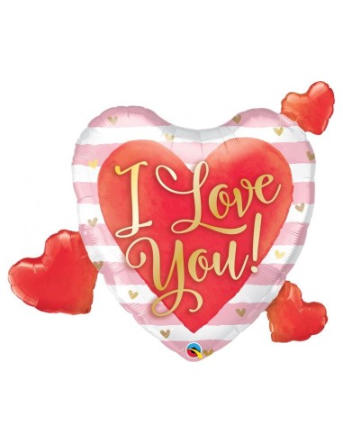 Palloncino mylar 37" Qualatex - Cuore...