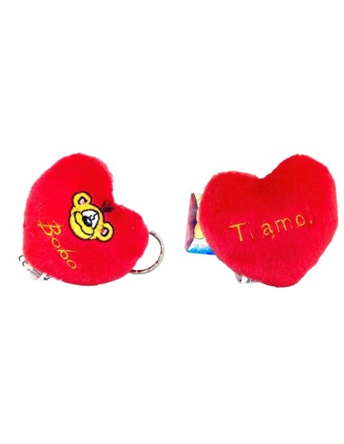 Portachiavi peluche cuore...