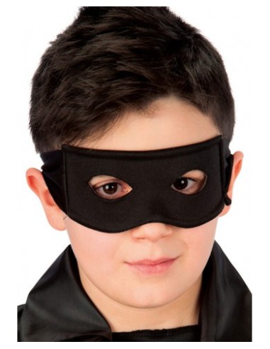 Mascherina Zorro a fascia nera