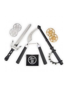 Set 8 armi Ninja in plastica