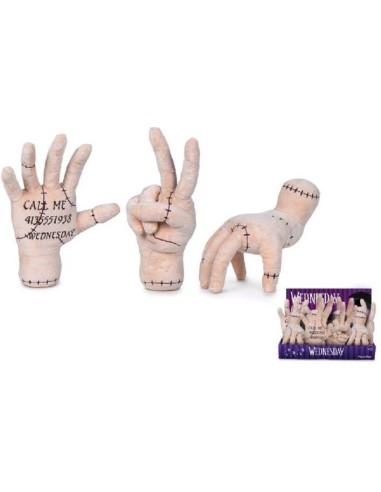 Peluche soft cm. 25 Mano Mercoledi -...
