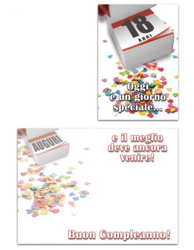 Biglietto auguri classico Calendario...