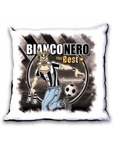 Cuscino quadrato calcio cm. 40x40 Juve