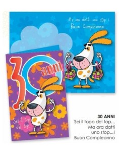 Biglietto auguri classico...