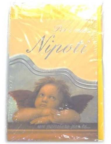 Biglietto auguri classico "Per i miei...