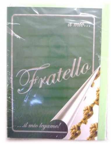 Biglietto auguri classico "A mio...
