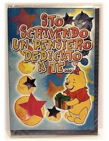 Biglietto auguri classico Compleanno