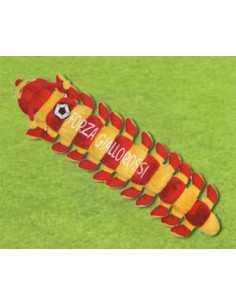 Peluche bruco millepiedi calcio Roma