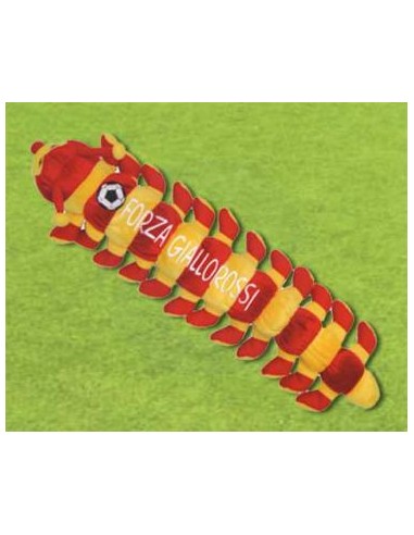 Peluche bruco millepiedi calcio Roma