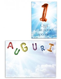 Biglietto auguri classico...