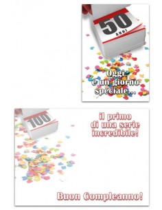 Biglietto auguri classico...