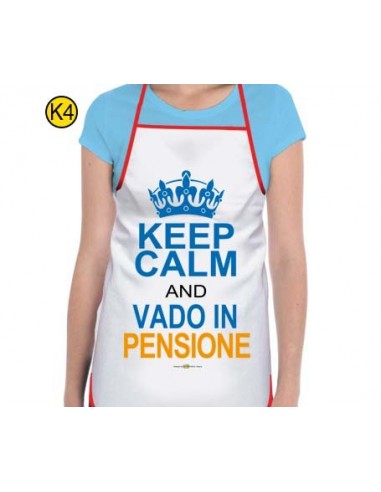 Grembiule da cucina "Keep calm and...