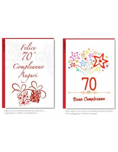 Biglietto auguri classico Compleanno...