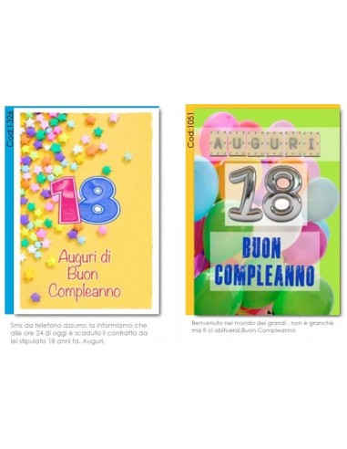 Biglietto auguri classico "Buon...