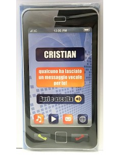 Biglietto auguri musicale...