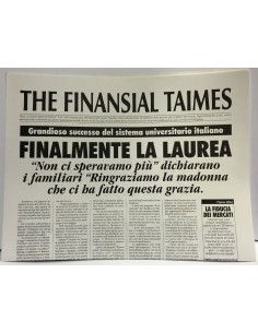Biglietto auguri giornale...