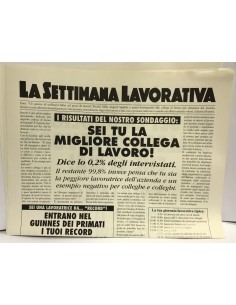 Biglietto auguri giornale...