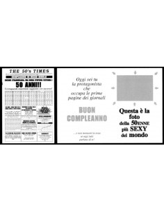 Biglietto auguri giornale...