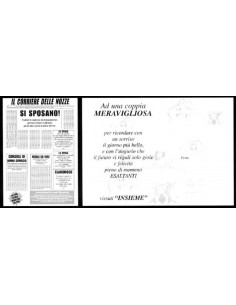 Biglietto auguri giornale...