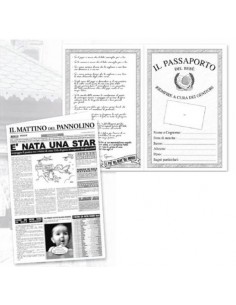 Biglietto auguri giornale...