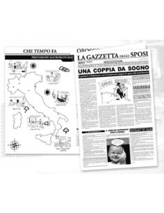 Biglietto auguri giornale...