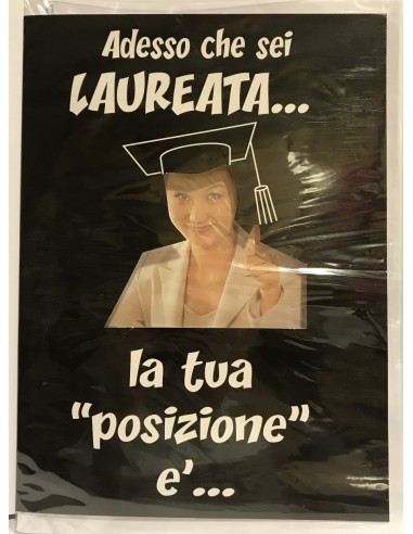 Biglietto auguri medio con finestra -...