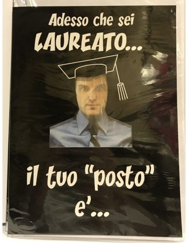 Biglietto auguri medio con finestra -...