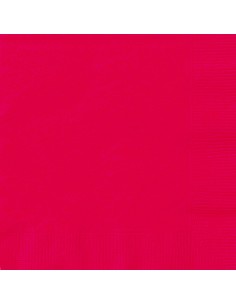Tovaglioli drink Cm. 13x13 - Cf. 20 pz - Ruby Red