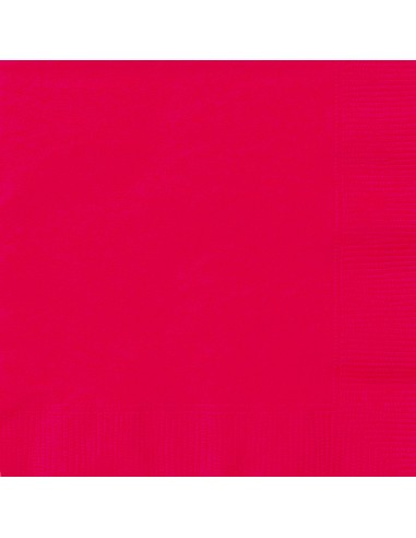 Tovaglioli drink Cm. 13x13 - Cf. 20 pz - Ruby Red