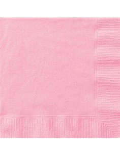 Tovaglioli drink Cm. 13x13 - Cf. 20 pz - Lovely Pink