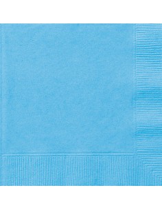 Tovaglioli drink Cm. 13x13 - Cf. 20 pz - Powder Blue