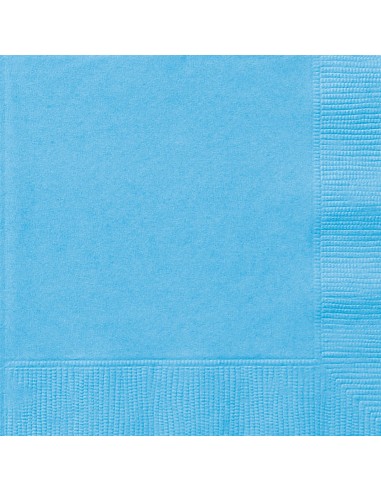 Tovaglioli drink Cm. 13x13 - Cf. 20 pz - Powder Blue