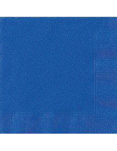 Tovaglioli drink Cm. 13x13 - Cf. 20 pz - Royal Blue