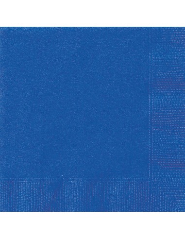 Tovaglioli drink Cm. 13x13 - Cf. 20 pz - Royal Blue