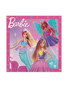 Tovaglioli carta Cm. 33x33 - Confezione 20 pezzi - Barbie