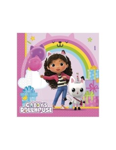 Tovaglioli carta Cm. 33x33 - Confezione 20 pezzi - Gabbys Dollhouse
