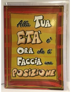Biglietto auguri medio...