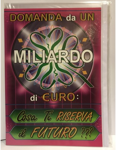 Biglietto auguri medio umoristico -...