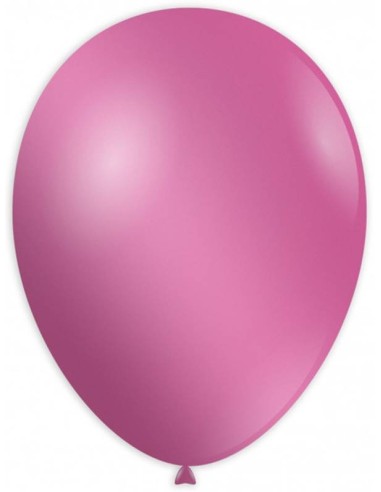 Palloncino lattice metallizzato 11-12" Cm. 30 - Confezione 100 pz - Rosa