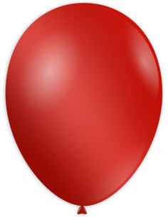 Palloncino lattice metallizzato 11-12" Cm. 30 - Confezione 100 pz - Rosso