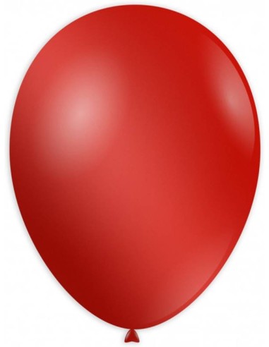 Palloncino lattice metallizzato 11-12" Cm. 30 - Confezione 100 pz - Rosso
