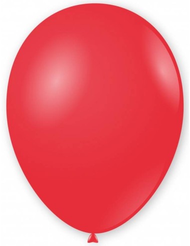 Palloncino lattice 11/12" Cm. 30 - Confezione 100 pz - Rosso
