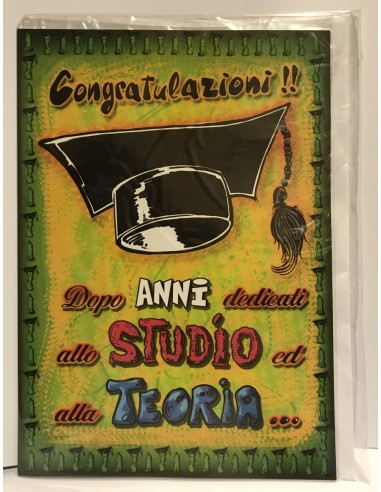 Biglietto auguri medio umoristico -...